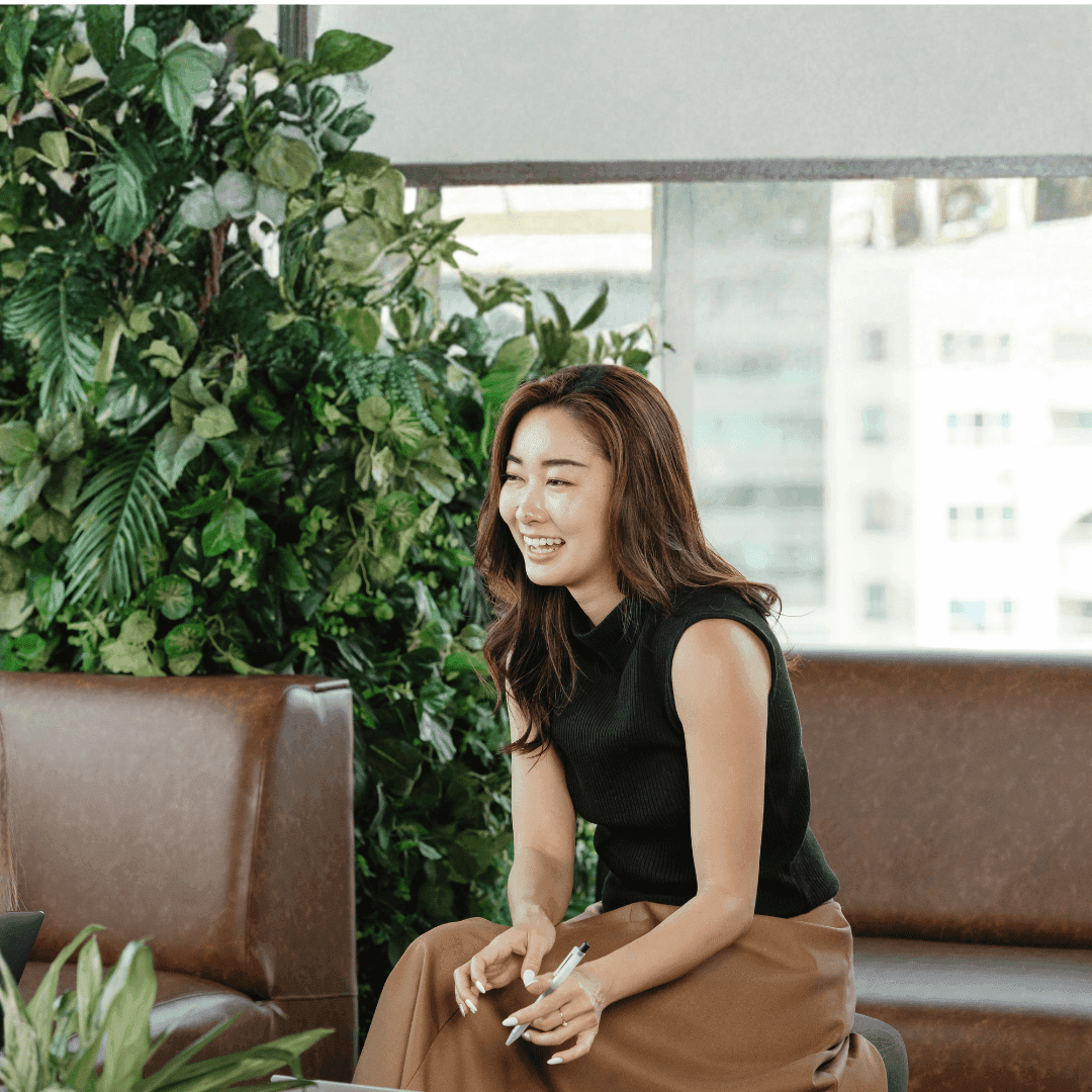 Professional in a modern workspace